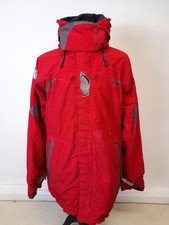 Gill OS2 Offshore Sailing Men's Red Waterproof Insulated Coat Size UK XXXL