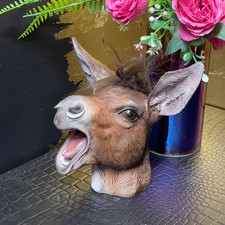 Laughing Donkey Head Ornament