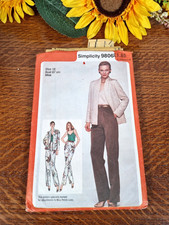 Simplicity Sewing Pattern 9806