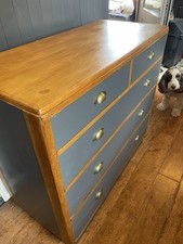 Solid Pine Chest of 5 Drawers