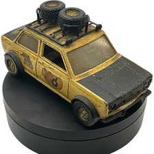 Vintage Polistil S7 Fiat 128 Rally | East African Safari Livery | Mounted | 1/25