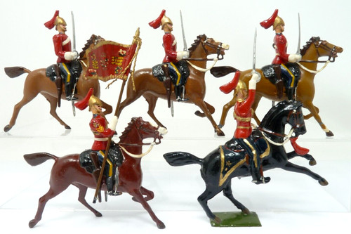 Britains vintage lead mounted - lead,