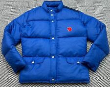 Mens Fjallraven Arctic Down Puffer Jacket Navy Size S 44-46