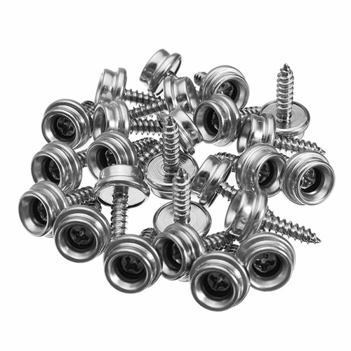 Stainless steel snap screws - stainless,