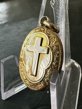 Victorian Antique 9K Gold Back