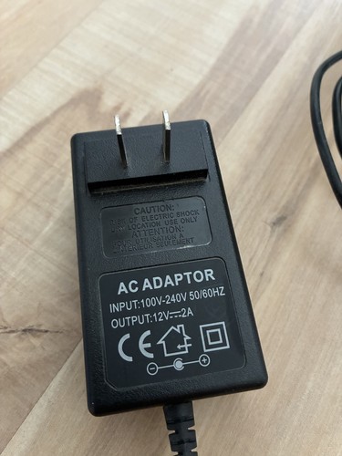 12v power adapter - 12v, 2a