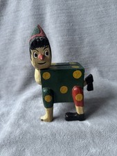 Damaged Pinocchio Wooden Money
