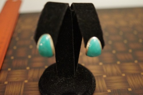 Sterling silver turquoise - silver,