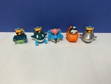 Octonauts SPEEDERS BUNDLE - Gup Q, Gup B Silver - Peso, Inkling & Kwazii