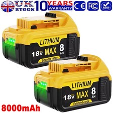2x for Dewalt 18v Battery