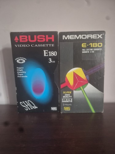 Vhs cassette tapes - tapes, super