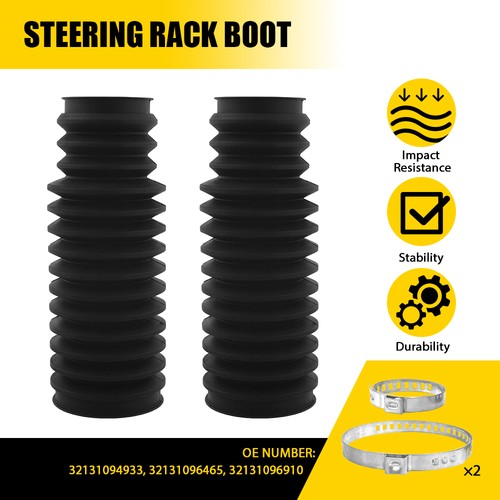 2pcs steering rack - 2pcs, boots