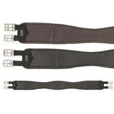 Wintec Chafeless Shaped Elastic Girth, Black or Brown All Sizes Soft & Durable