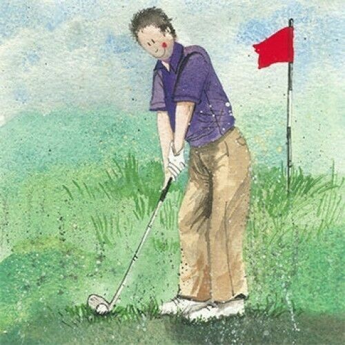 Male golfer golf alex clark - male,