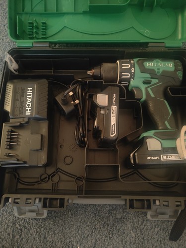 Hitachi cordless drill with - cordless,