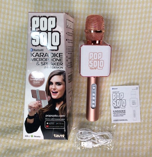 Pop solo bluetooth karaoke - bluetooth,