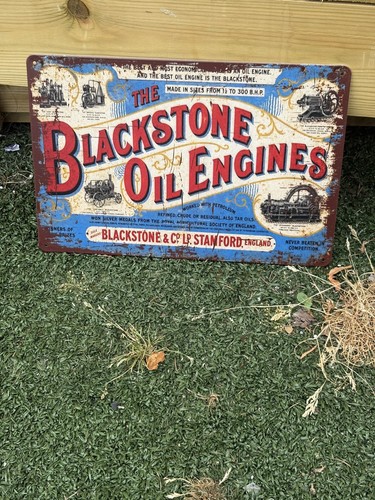 Blackstones oil engines - blackstones, garage