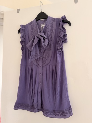 Next purple boho embroidered - next,