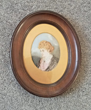 Antique 19th C French Portrait