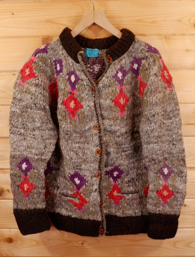 Vintage otavalo wool aztec - vintage,