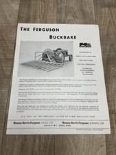 MASSEY FERGUSON 1950s Tractor