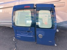 VW CADDY C20 SWB MAXI 2009-2015 REAR DOORS LEFT RIGHT R/H O/S L/H N/S BLUE
