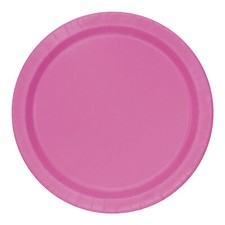 7" 9" PAPER PARTY PLATES ROUND