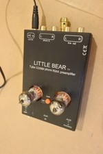 Nobsound Little Bear T7 Vacuum Tube Mini Phono Stage RIAA MM Turntable Preamp