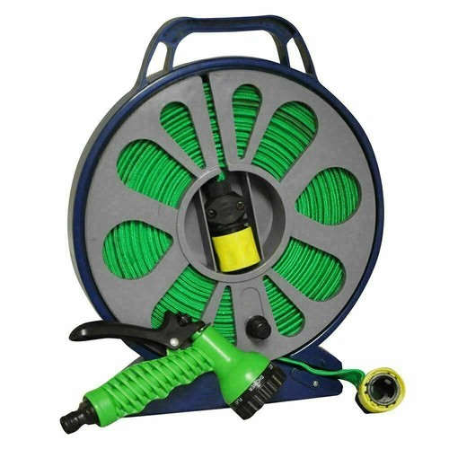 New flat hose pipe reel - new,