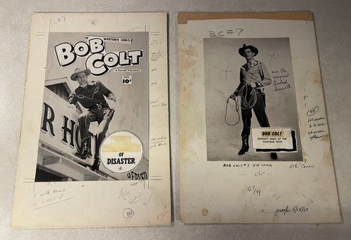 Bob colt cover comic art - comic,