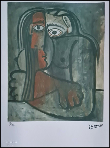 Pablo picasso naked with arms - pablo,