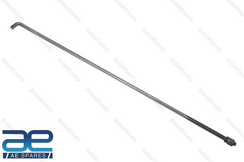Rear brake rod with - brake, adjuster