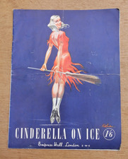 Cinderella On Ice - Programme - Empress Hall London - 1954 - Price 1/6