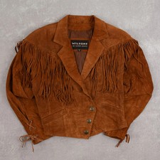 Vintage 90s Suede Fringe
