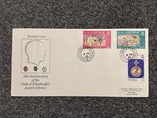 HONG KONG FDC 1977 21ST ANNIVERSARY OF THE DUKE OF EDINBURGH AWARD SCHEME