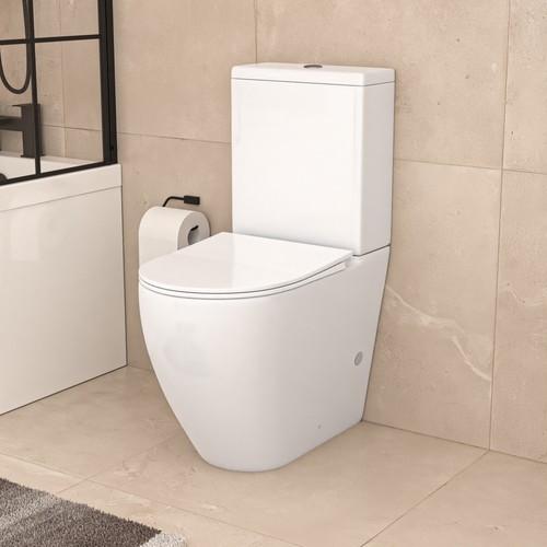 Nes home white round comfort - white,