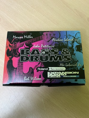Roland jv80 bass drums - roland, &