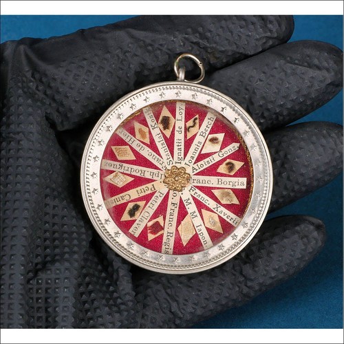 Antique jesuit reliquary - reliquary, with