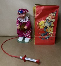 Vintage Circus Clown Playing