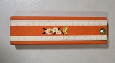Vintage Wooden Orange Pencil