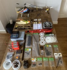 Align Trex 500 Rc Helicopter, Bantam BC6 Charger, Spektrum DX7 Controller & More