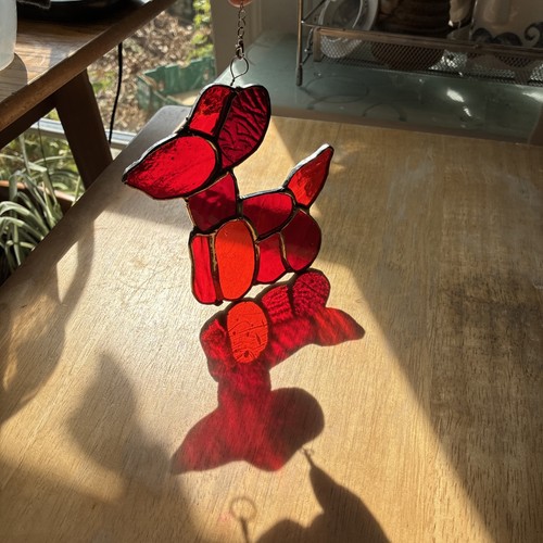Balloon dog stained - balloon,