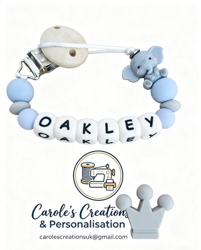 Baby boy personalised elephant - baby,