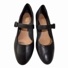 Clarks Womens Shoes Black