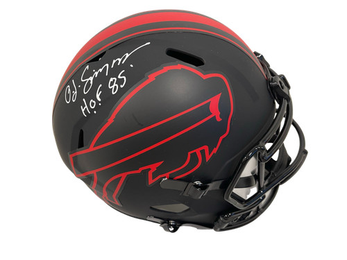Simpson signed buffalo - oj,