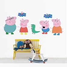 Peppa Pig Family Set Wall
