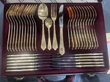 SBS Bestecke Gold Plated Canteen of Cutlery Never used Complete 