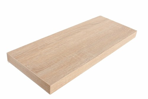 Wood effect floating shelf - effect,