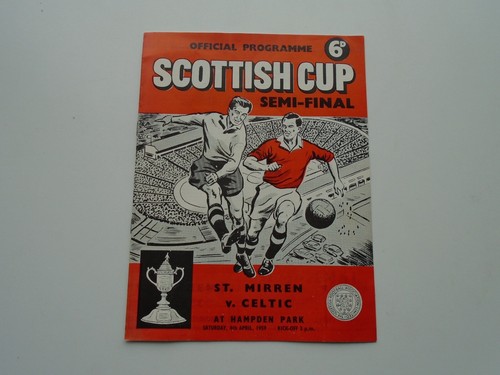 Mirren celtic 1958 59 - v,
