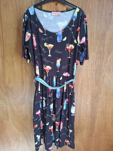 Popsy coctail print women's